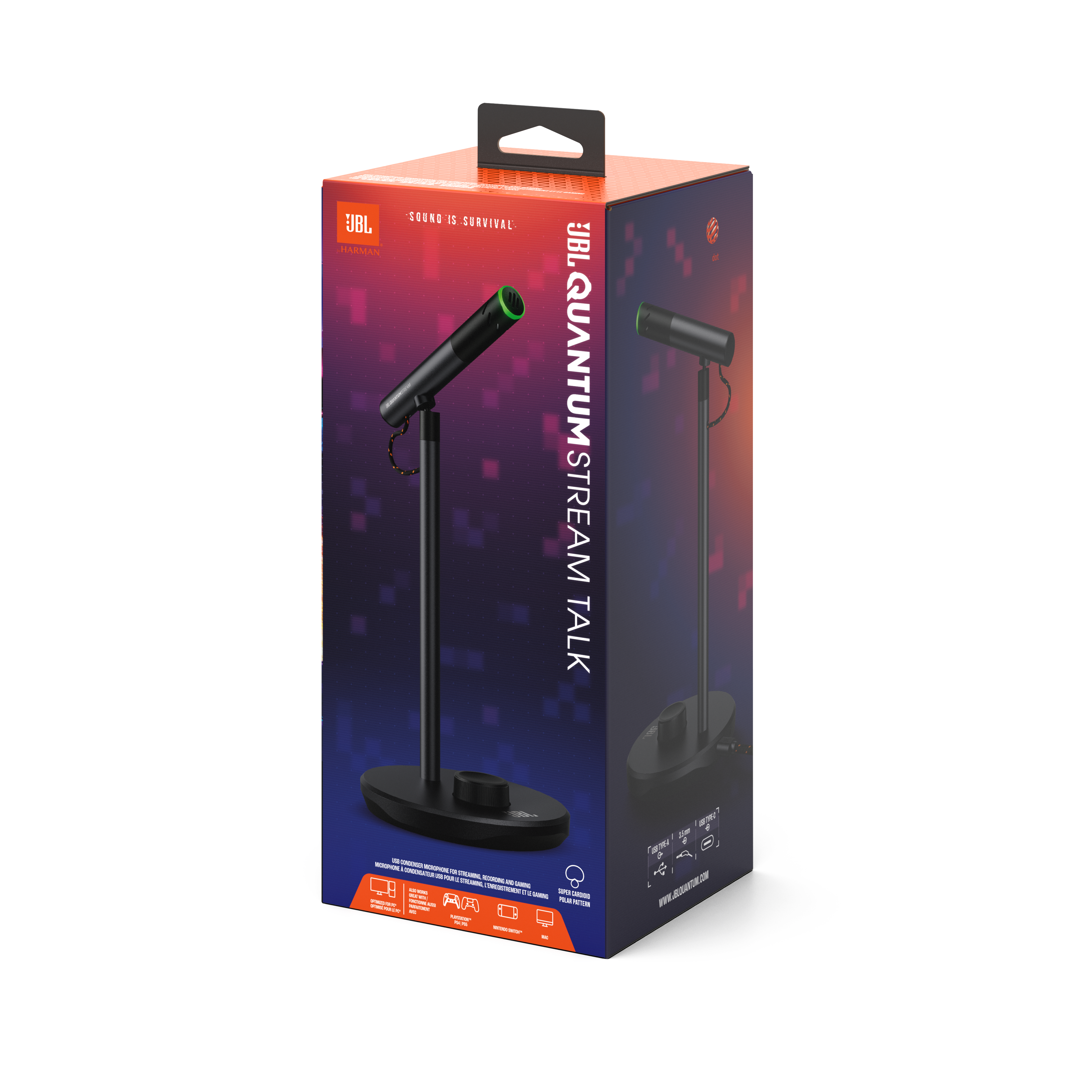 JBL QUANTUM STREAMコンデンサーマイク + ポップガード JBL Quantum QUANTUM STREAM : Stream | blog-RuinDig - USB
